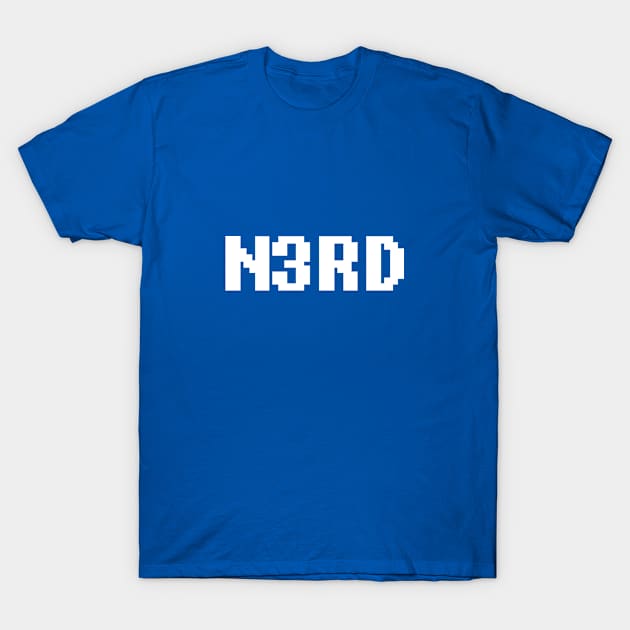 8 Bit Nerd T-Shirt by geeklyshirts